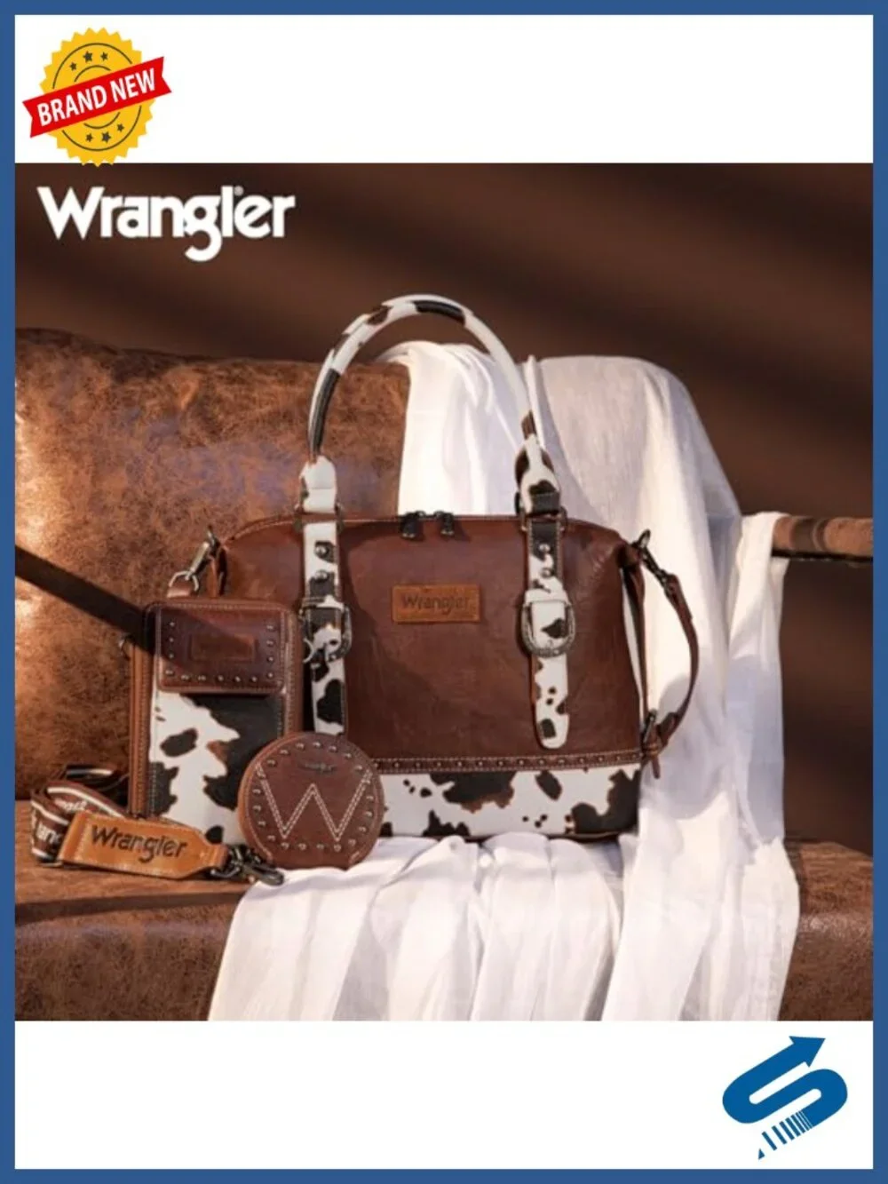 3-Piece Doctor Bag Set with Cell Phone Bag and Coin Purse